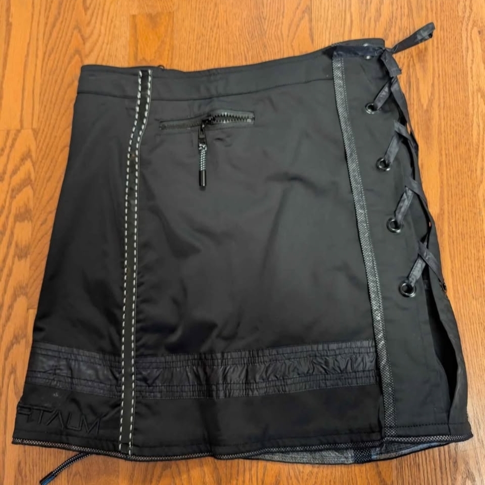 Sportalm Black Perforated Skirt